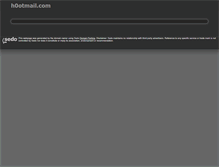 Tablet Screenshot of h0otmail.com